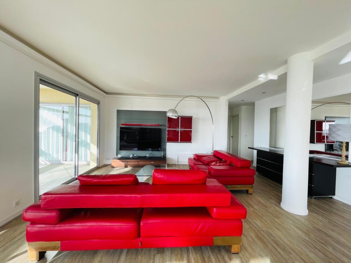 Grand Appartement - Central Beach - Residence De La Rose Sainte-Maxime Eksteriør billede