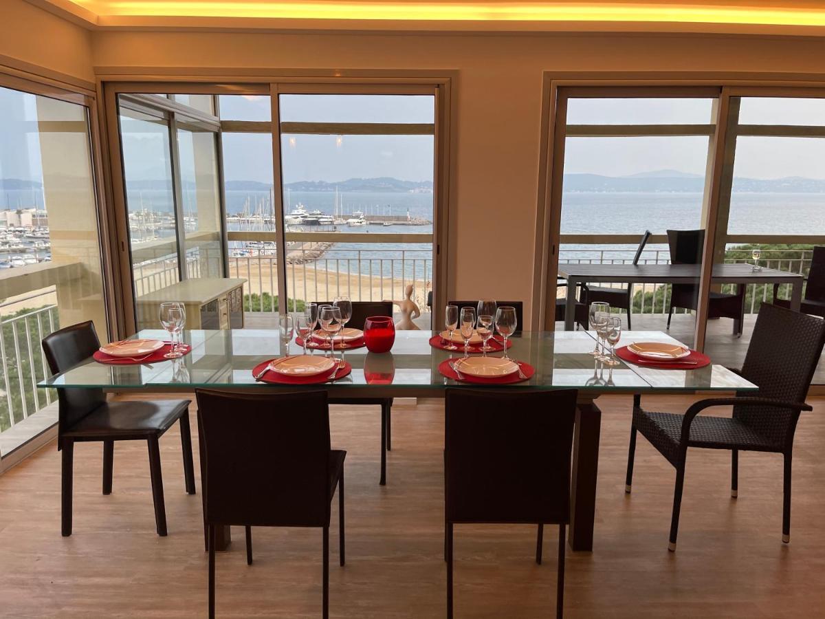 Grand Appartement - Central Beach - Residence De La Rose Sainte-Maxime Eksteriør billede